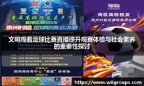 文明观看足球比赛直播提升观赛体验与社会素养的重要性探讨